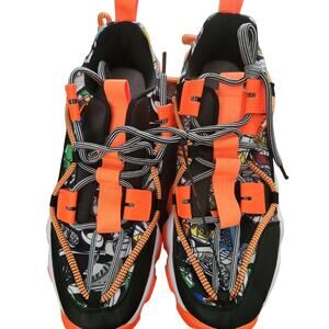 Men's Multicolor Athletic Shoes, Size 10